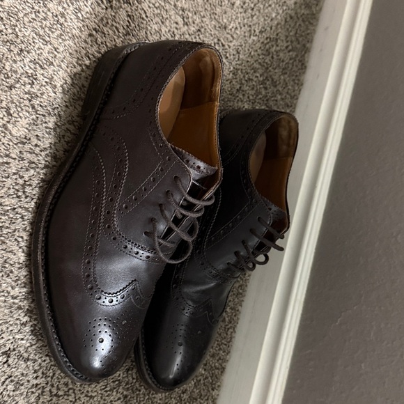 Allen Edmonds Cordovan Wingtip Dress Shoe Dark Brown 9D main image 9